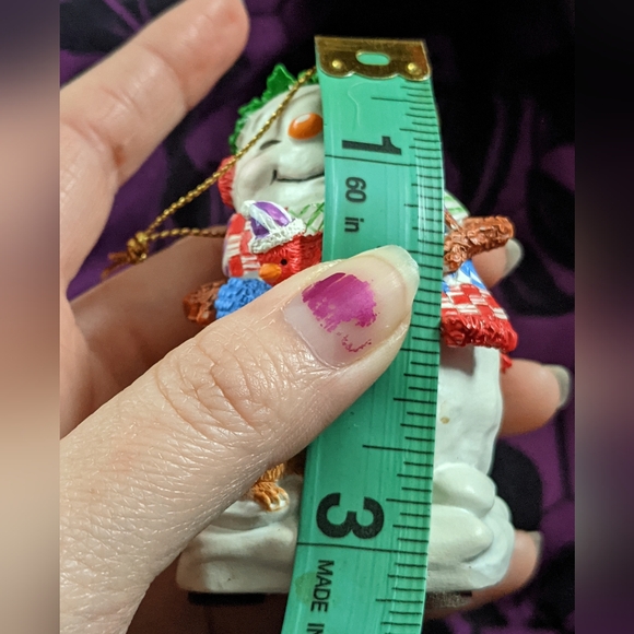 Snowman Ornament in a Tin - Picture 12 of 12